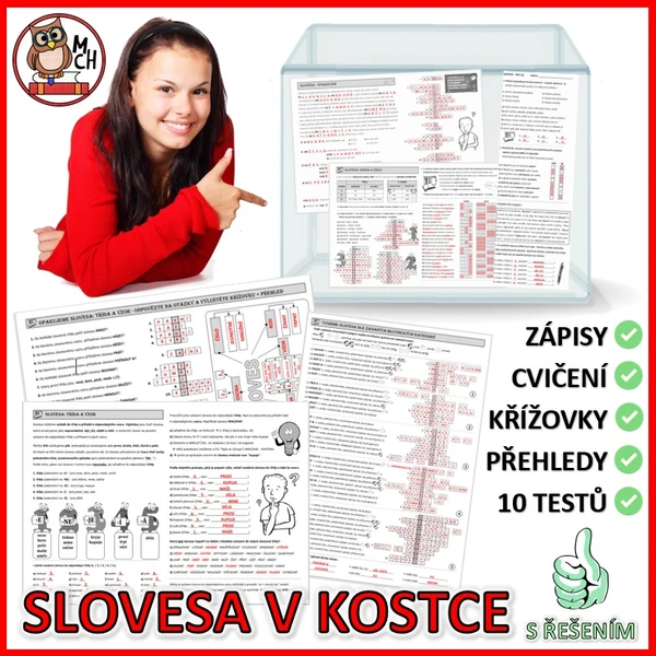 SLOVESA V KOSTCE (s řešením) 1