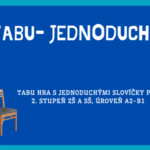 Tabu - jednoduché 1