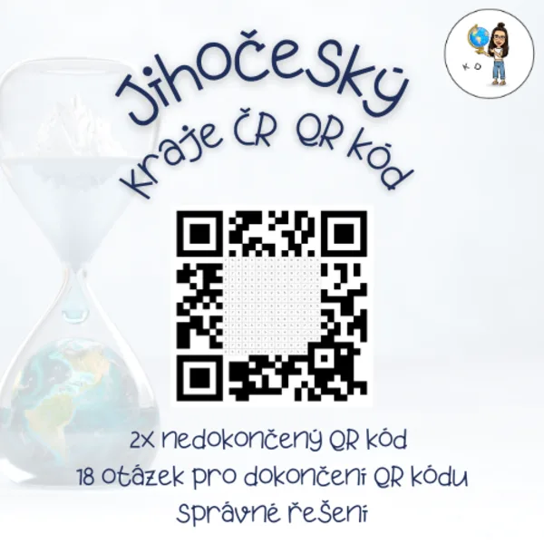 Kraje ČR - Jihočeský kraj - QR kódy 1