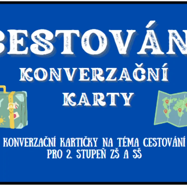 Cestování - konverzační kartičky 1