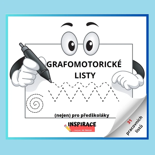 GRAFOMOTORICKÉ LISTY (nejen) pro předškoláky ✏️📝 1