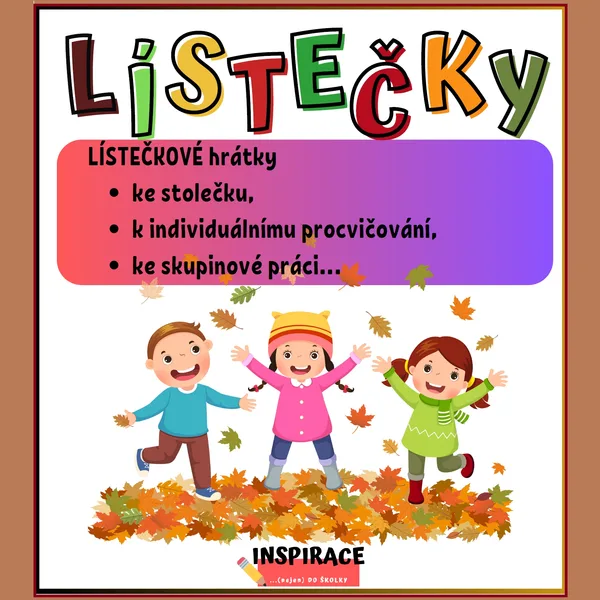 LÍSTEČKOVÉ aktivity 🍂🍁 1