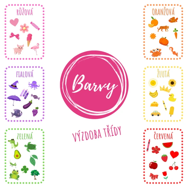BARVY - výzdoba třídy 1