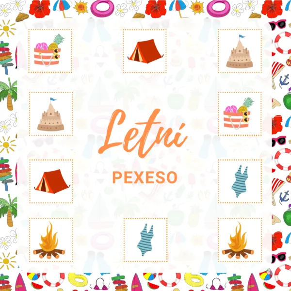 Letní pexeso 1