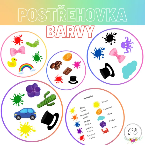 Postřehovka - barvy 1