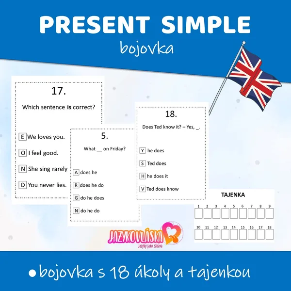 Present simple bojovka 1
