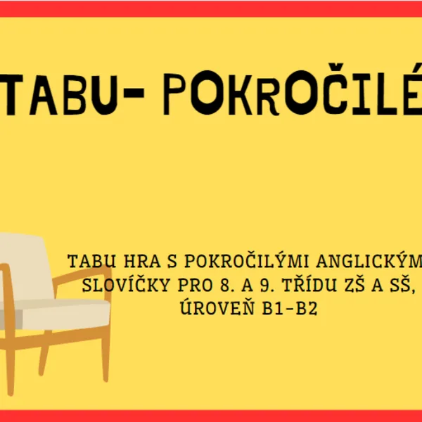 Tabu - pokročilé 1