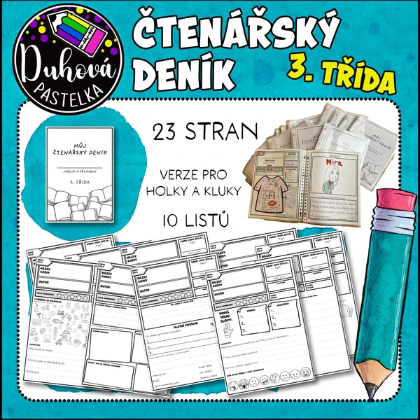 Čtenářský deník - 3. třída 1