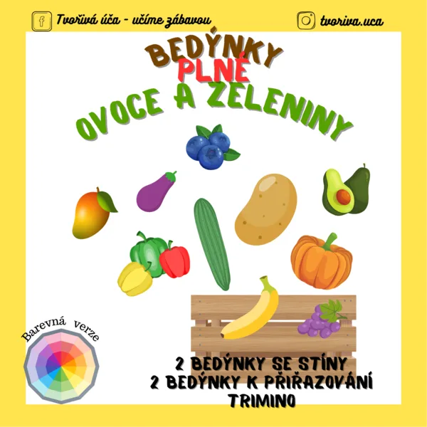 Bedýnky plné ovoce a zeleniny 1