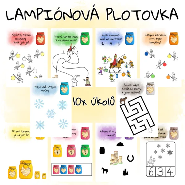 Lampiónová plotovka/úkoly k průvodu 1