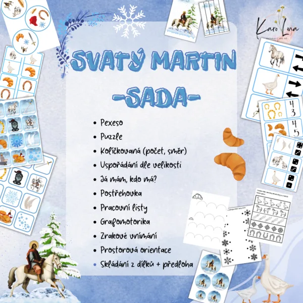 SVATÝ MARTIN - SADA 1