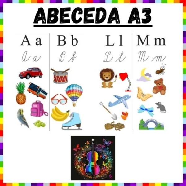 Abeceda - výzdoba třídy 1