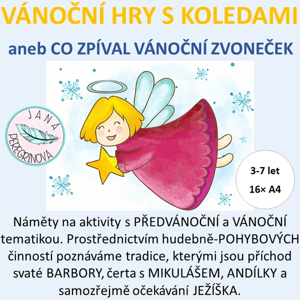 VÁNOČNÍ HRY S KOLEDAMI – hudebně-POHYBOVÉ aktivity 1