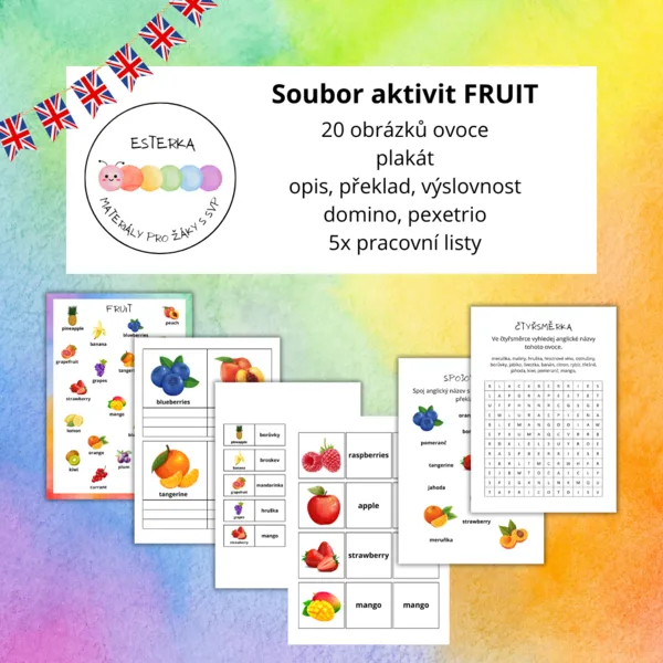 Soubor aktivit FRUIT 1