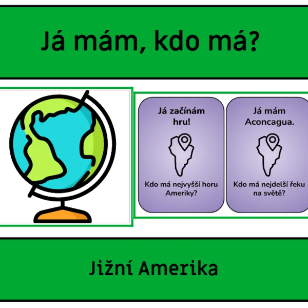 Jižní Amerika - Já mám, kdo má? 1