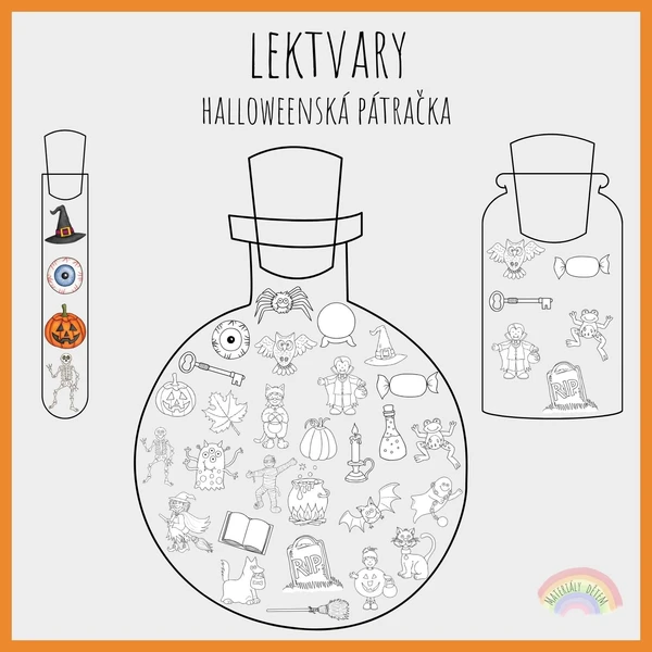 Lektvary, halloweenská pátračka 1