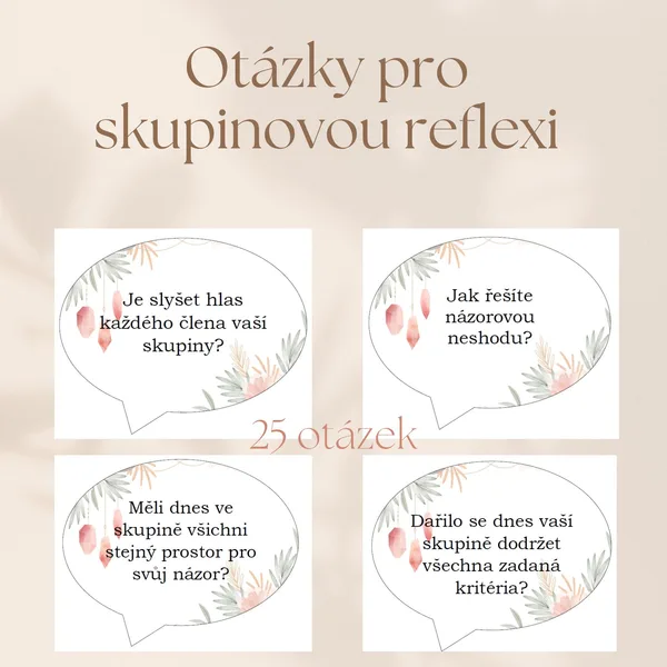 Otázky pro skupinovou reflexi 1