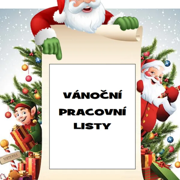 Vánoční pracovní listy 1