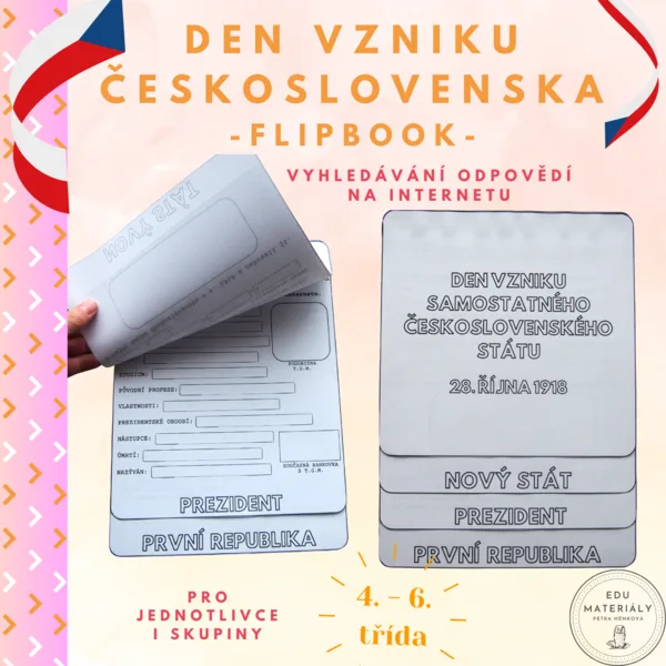 Den vzniku ČSR - flipbook 1
