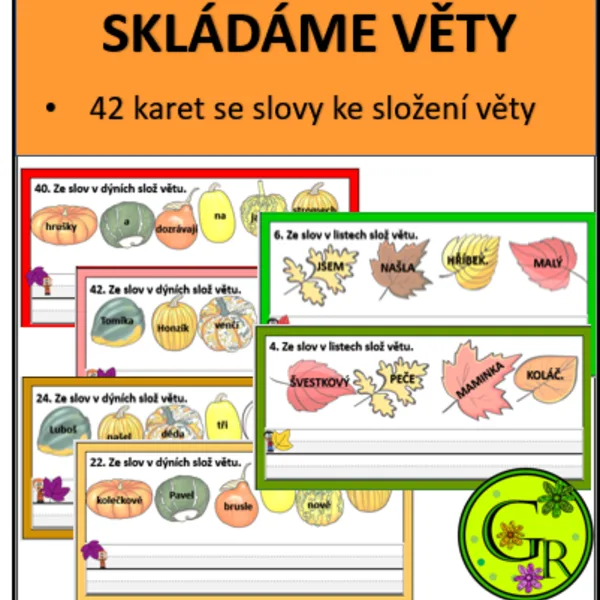 SKLÁDÁME VĚTY 1