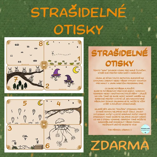 Strašidelné otisky 1
