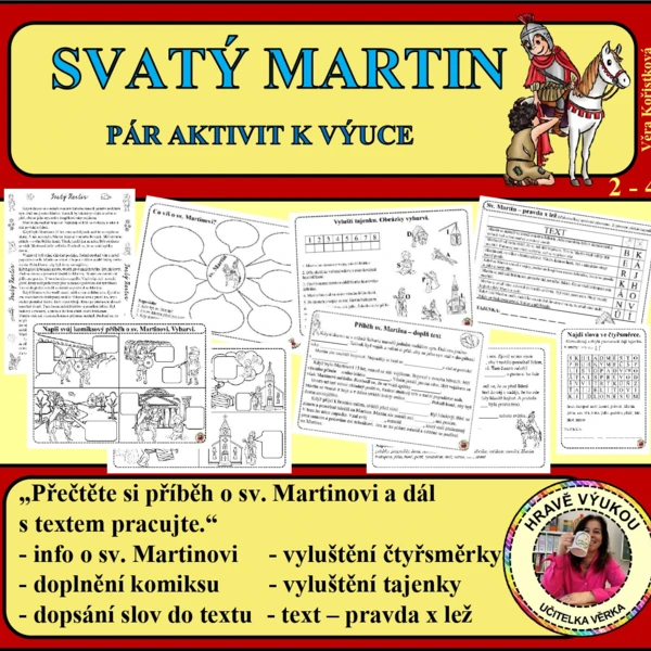 SVATÝ MARTIN – pár aktivit k výuce 1