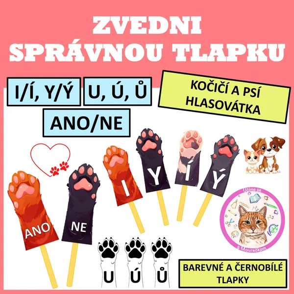 ZVEDNI SPRÁVNOU TLAPKU - Hlasovátka 1
