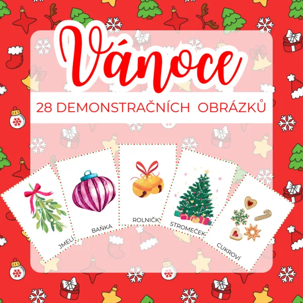 VÁNOCE - demonstrační obrázky 1