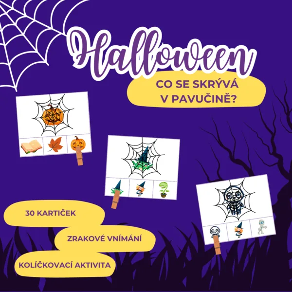 HALLOWEEN - Co se skrývá v pavučině? 1
