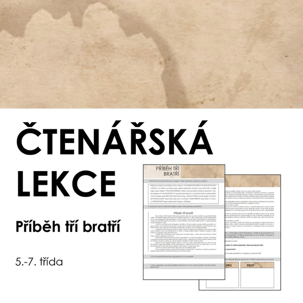 Čtenářská lekce - Příběh tří bratří (Harry Potter) 1