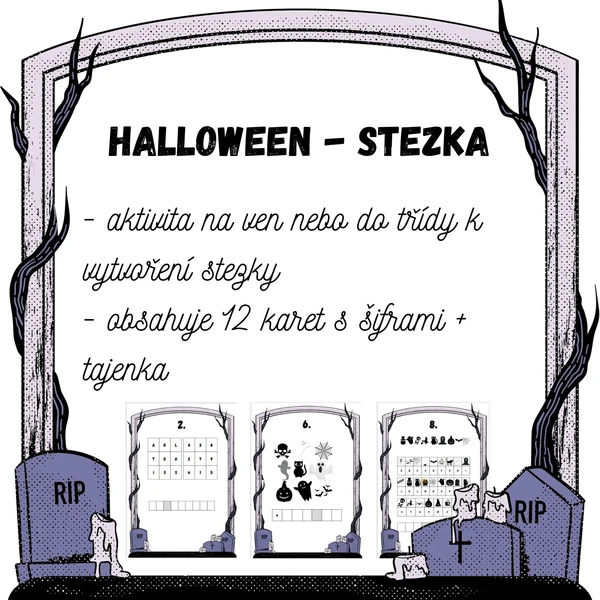Halloween - stezka/šifry 1