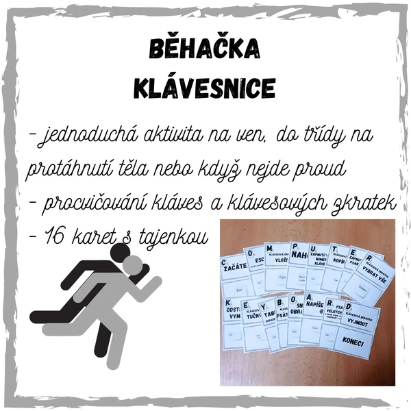 Běhačka PC 2 - klávesnice 1