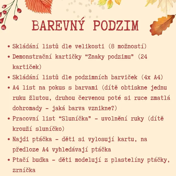 Barevný podzim 1