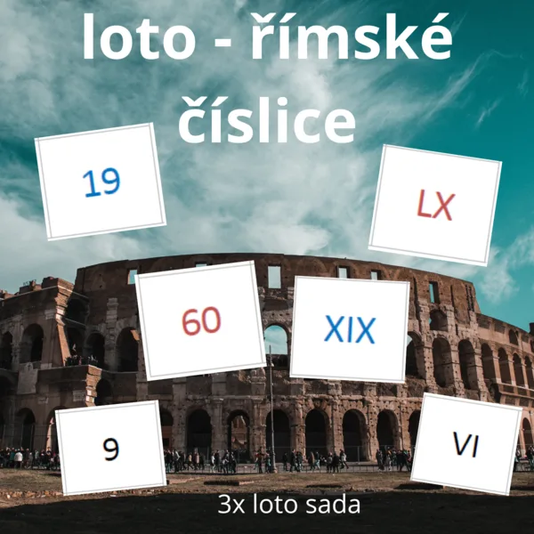 Loto - římské číslice 1