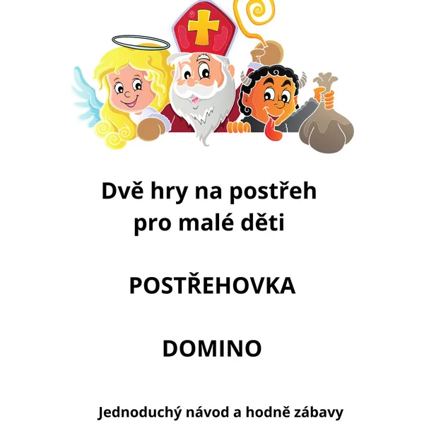 Postřehovka a Domino pro nejmenší děti 1