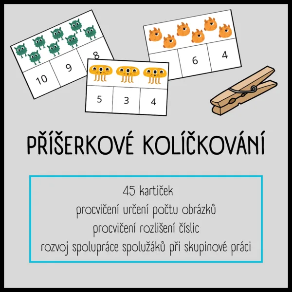 Příšerkové kolíčkování 1