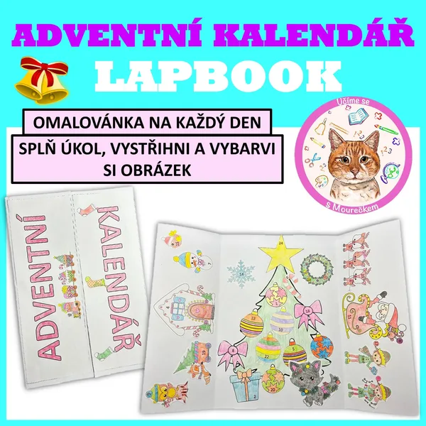 ADVENTNÍ KALENDÁŘ - LAPBOOK 1