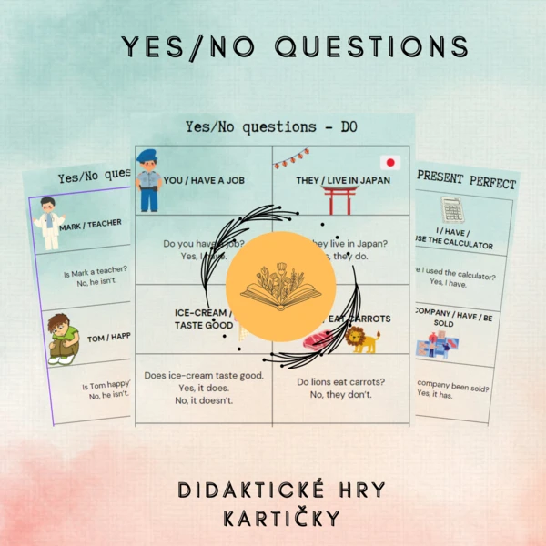 Otázky ANO/NE - YES/NO Questions 1
