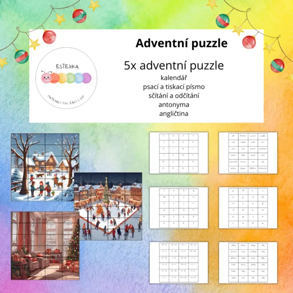 Adventní puzzle 1