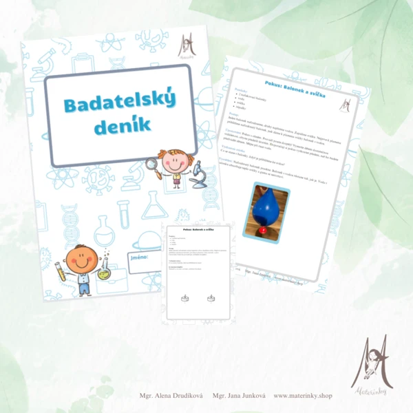 Badatelský deník 8 - pokusy 1