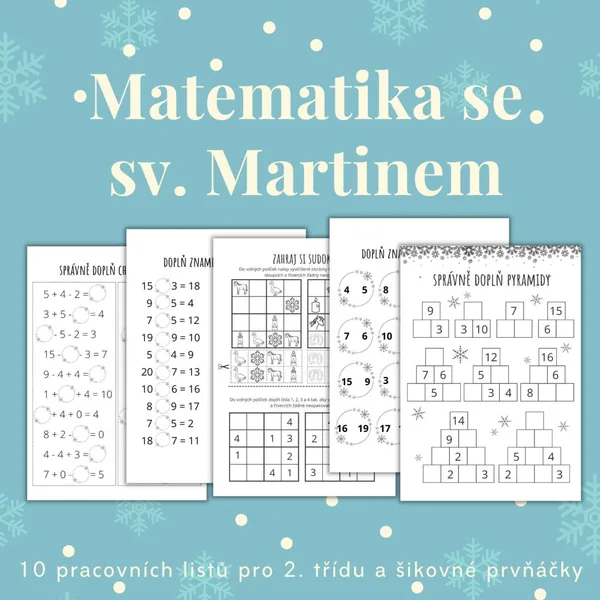 Matematika se sv. Martinem 1