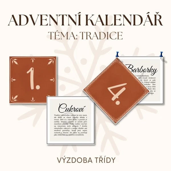 Adventní kalendář - tradice 1