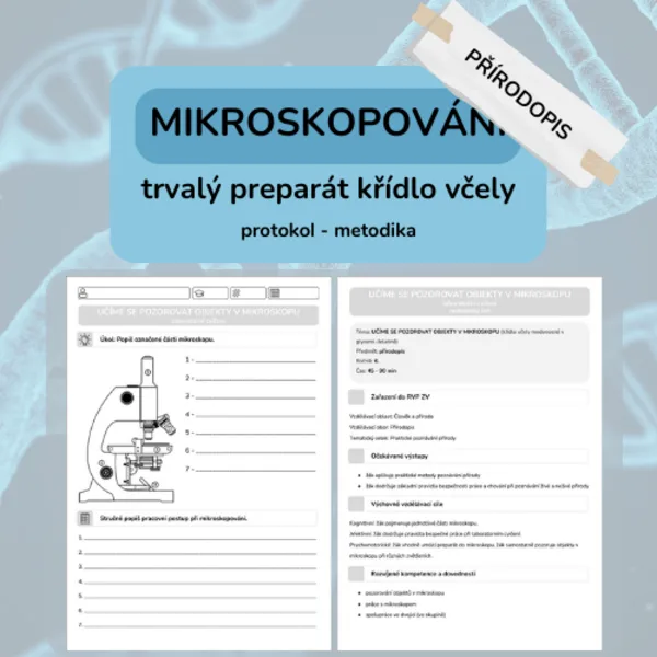 Mikroskopování - úvod (protokol, metodika, návod na výrobu preparátu) 1