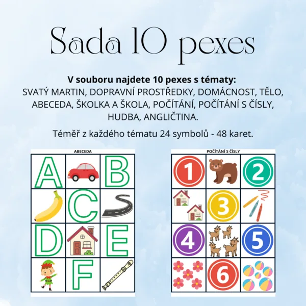 Sada 10 pexes 1