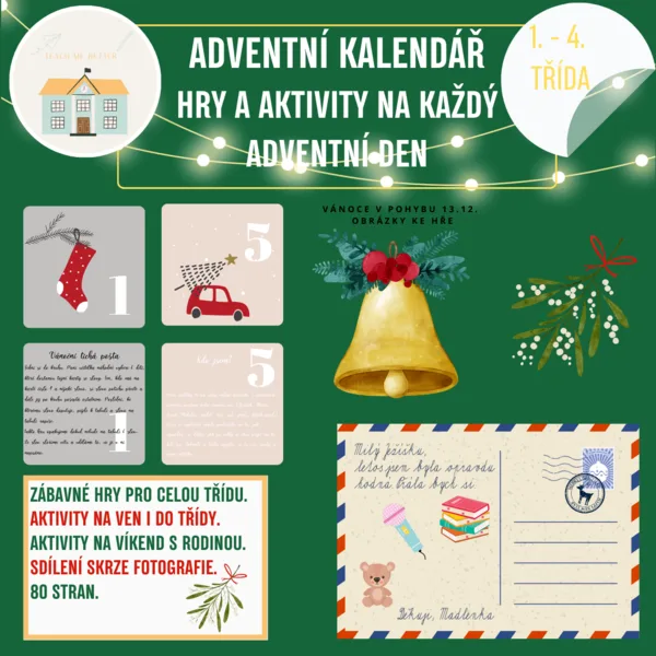 Adventní kalendář plný her 1