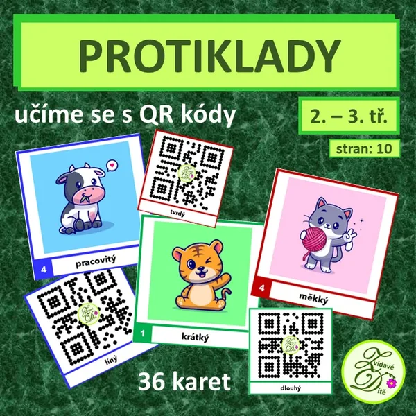 Protiklady s QR kódy 1
