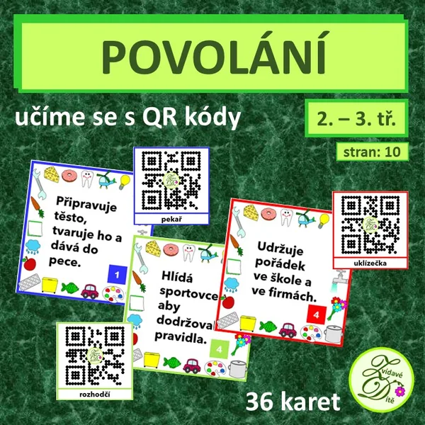 Povolání (s QR kódy) 1