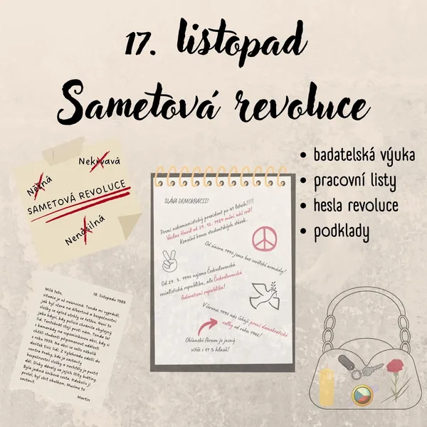17. listopad - sametová revoluce 1