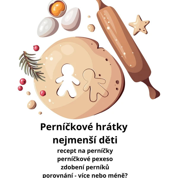 Perníčkové pexeso pro nejmenší děti 1