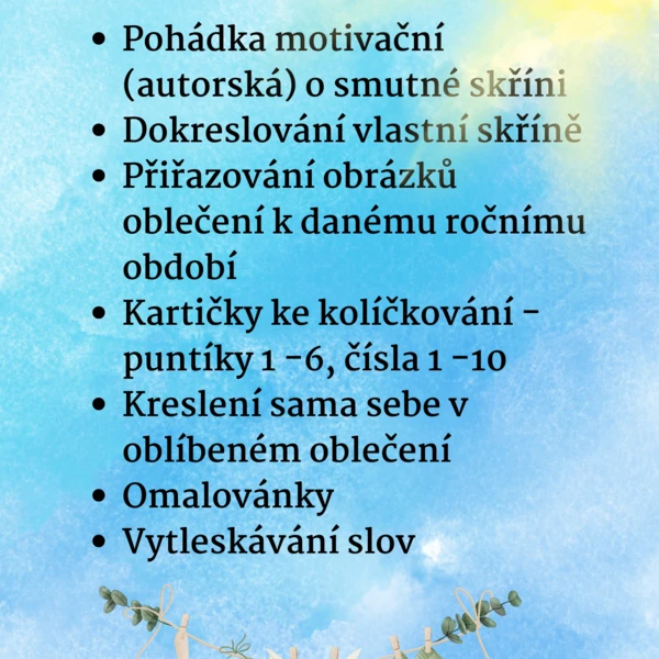Hraní s oblečením a příběhem o smutné skříni 1